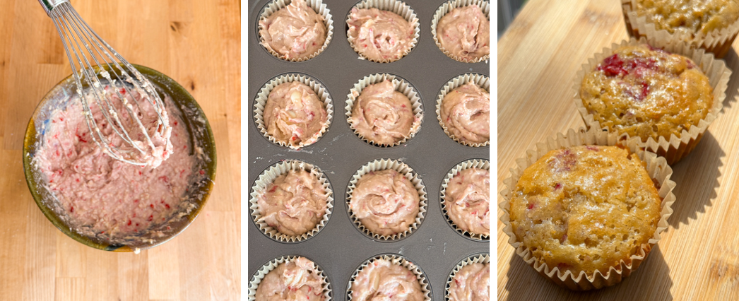 White Chocolate Raspberry Muffins